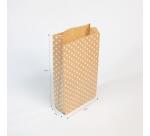 Pochette en papier à fond plat 'Etoiles'