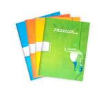 Cahier Travaux Pratiques piqué 7000 17x22 cm 48 pages grands carreaux 70 g + uni 90 g - Assortis