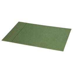 Rhodiarama sous-main rigide simili cuir italien 60x40 cm - Sauge
