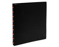 Carpetas de fundas amovibles Exactive ® Tapa rígida 6/10º - (Vistas: 60 Fundas: 30) - 14,8 x 21 cm para A5 - Negro