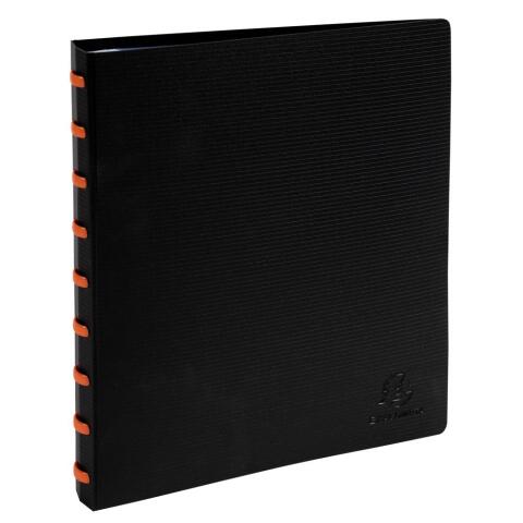 Carpetas de fundas amovibles Exactive ® Tapa rígida 6/10º - (Vistas: 60 Fundas: 30) - 14,8 x 21 cm para A5 - Negro