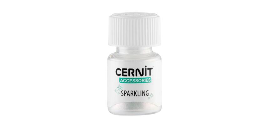 Cernit Sparkling 5 g Diamond rouge - Rouge
