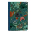 Gaïa bleu, Carnet cousu fil 11x17cm, 96 pages, ligné, ass.