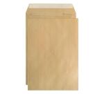 Boite de 250 Pochettes Kraft Adour Brun C4-229x324 mm - Auto-Adhésives - 90g/m2 - Brun