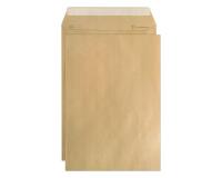 Boite de 250 Pochettes Kraft Adour Brun C4-229x324 mm - Auto-Adhésives - 90g/m2 - Brun