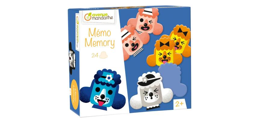 Mémory, Grimaces - Multicolore