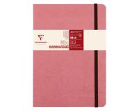 My.Essential Age Bag carnet brochure cousu dos carré à pages numérotées A5 192 pages ligné papier ivoire 90 g - Rose antique