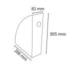 Set de 4 porte-revues Mag-Cube Skandi - Couleurs assorties