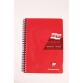 Carnet reliure intégrale EUROPA GLOSSY A5 180 pages détachables micro-perforées ligné + marge