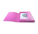 Carpetas de proyecto con gomas Forever® Young 7/10e - Lomo: 40 mm - Formato de documento: A4 - Tamaño: 25x33cm - Colores surtidos