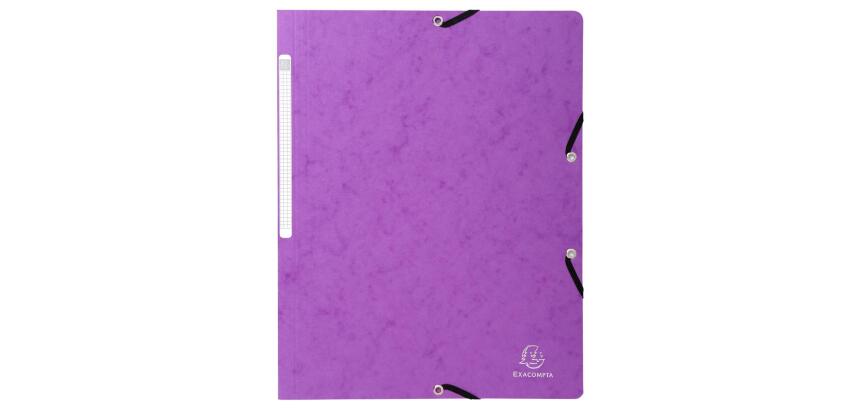 Cartelle con elastici senza aletta cartoncino lustré 400 g/mq - A4