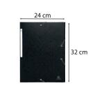 Sammelmappe mit Gummizug und 3 Klappen, Colorspan-Karton 600g, für DIN A4, Maxi Capacity, Scotten