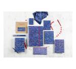 Le Mur des Je t'aime, Carnet reliure intégrale A5 14,8x21 cm, 120 pages, ligné, 3 intercalaires avec 6 poches