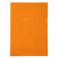 Pak van 100 L mappen - gladde PVC 13/100e - A4 - Oranje