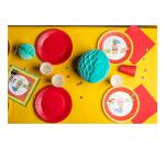 Paquet de 16 serviettes ouate 2 plis - 33x33 cm