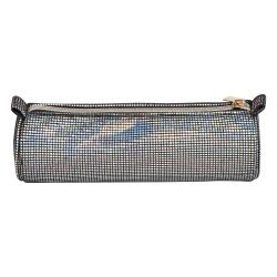 Trousse disco ronde Ø7x22 cm - Disco noir