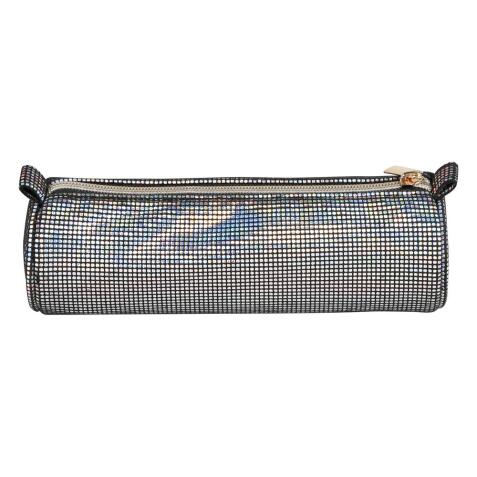 Trousse disco ronde Ø7x22 cm - Disco noir