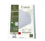 Separadores Separadores con pestañas impresas polipropileno 12/100º - Gris - Gris