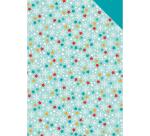 CARTON DÉCOR, Paquet de 40 feuilles 160g/m2 au format 25x35cm - Noël - Multicolore