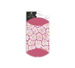 Pochette cadeau, 16x22cm, Flowers - Rose