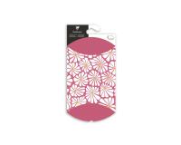 Pochette cadeau, 16x22cm, Flowers - Rose