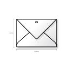 PAPIERS MARBRÉS, Paquet de 20 enveloppes Pollen 162x229mm 120g/m2 - Chamois marbré