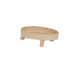 Vide poche 3 pieds oval 13x9x4cm - Kraft