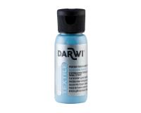 DARWI Flacon de 50 ml de Peinture Textile Opaque - Bleu clair