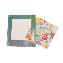 Photo frame kit 30 pieces and cord - Multicolour