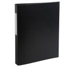 Classeur rembordé polypropylène 2 anneaux ronds de 25mm sur 3eme de couverture