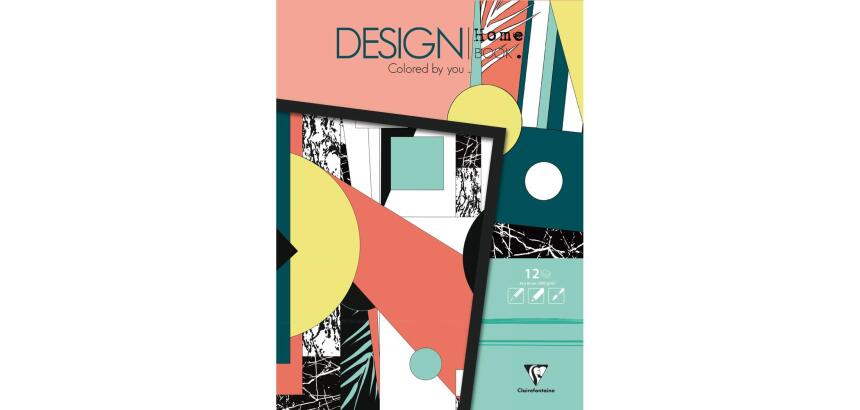 DESIGN HOME BOOK, Bloc de 12 feuilles 250g/m2 au format 30x40cm