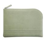 Rhodiarama pochette zippée en simili cuir - taille M (16x22 cm)