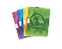 Cahier piqué 7000 17x22 cm 32 pages grands carreaux 70 g - Assortis