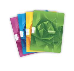 Cahier piqué 7000 17x22 cm 32 pages grands carreaux 70 g - Assortis
