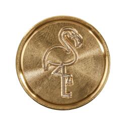 PASTILLE LAITON SUR BROCHE 24mm