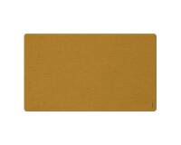 Rhodiarama sous-main souple S (60x35 cm) simili cuir italien - étui kraft - Or