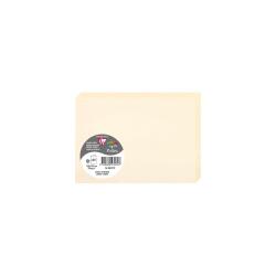Paquet de 25 cartes pliées Pollen 110x155mm 210g/m2