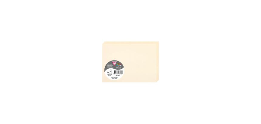 Carte pliée Pollen 110 x 155 mm 210 g/m2 - Paquet de 25