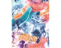 793 - Pochette 20 feuilles Décopatch - Bleu