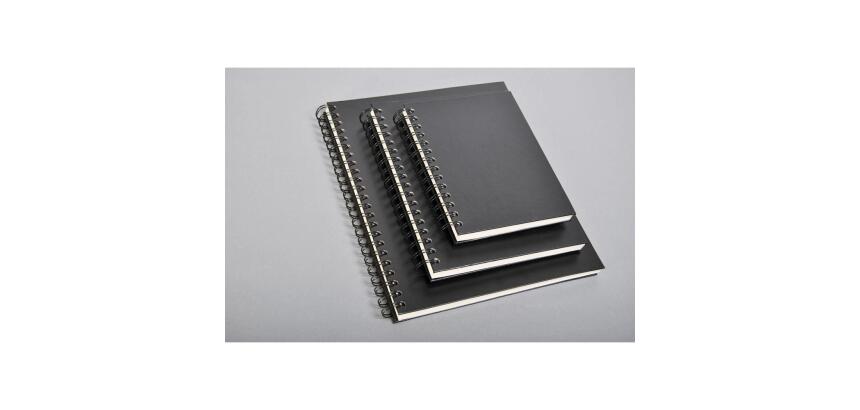 Album Esquisse carnet spiralé 100F 12x18cm 90g - Noir