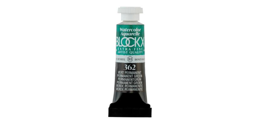Aquarelle extra-fine tube 5ml - Vert permanent