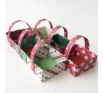 Origami Paper Christmas, 20 x 20 cm, 60F, 70g - Multicolore