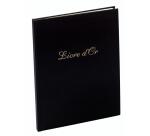 Livre d'or Balacron avec titre 100 pages blanches - 27x22 cm vertical