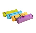 Trousse ronde silicone POP'N CO - Couleurs assorties