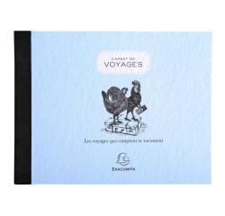 Carnet de voyages pocket 11x15cm 40 pages