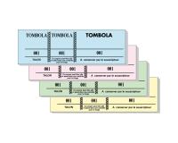 Exacompta - Tombola Pads - Set of 10 - Numbered - Assorted colours