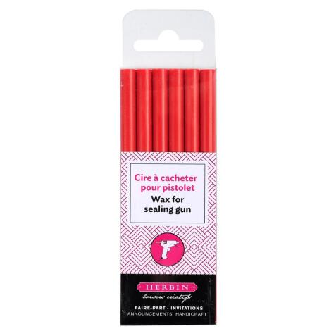 6 Batons de cire pour pistolet