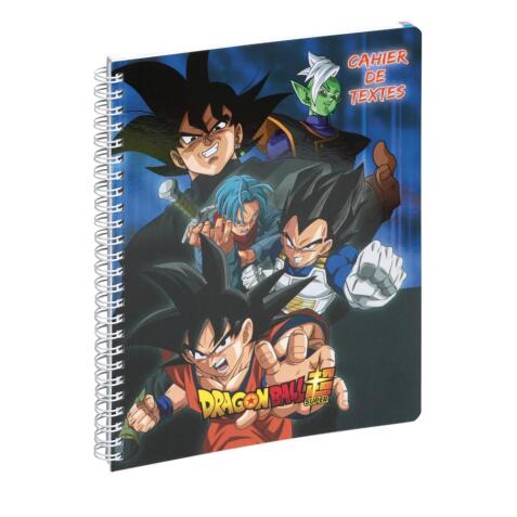 Cahier de textes Dragon Ball S 17 x 22 cm - Visuels assortis