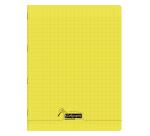 Cahier piqué 8000 POLYPRO Déficients visuels 24x32 cm 96 pages grands carreaux 2, 5mm agrandi 10/10 90 g - Assortis