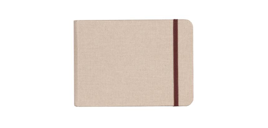 Goldline Voyage carnet toilé 32F A6 180g - Naturel